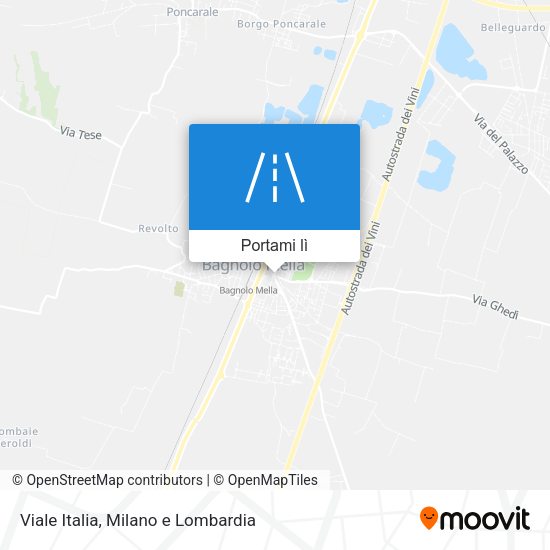 Mappa Viale Italia