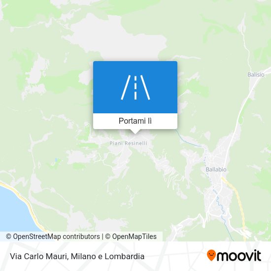 Mappa Via Carlo Mauri