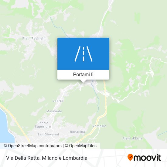 Mappa Via Della Ratta