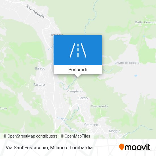 Mappa Via Sant'Eustacchio