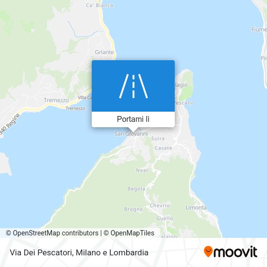 Mappa Via Dei Pescatori