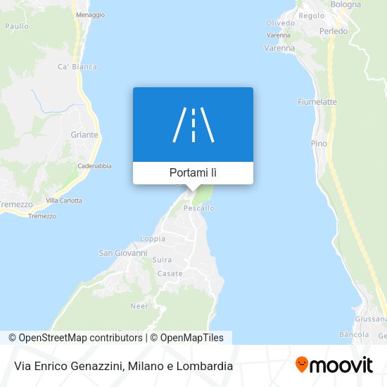 Mappa Via Enrico Genazzini