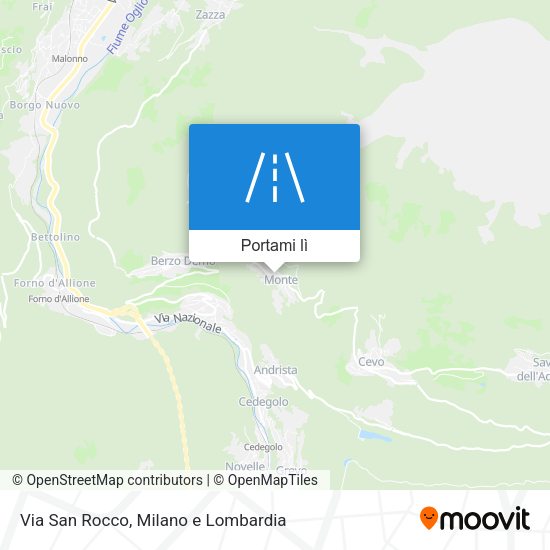 Mappa Via San Rocco