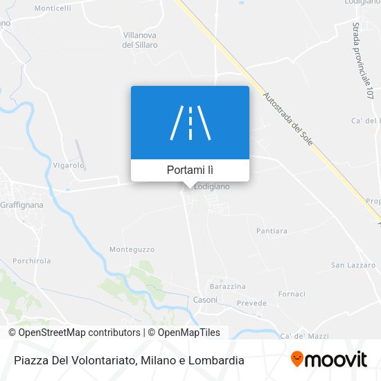 Mappa Piazza Del Volontariato