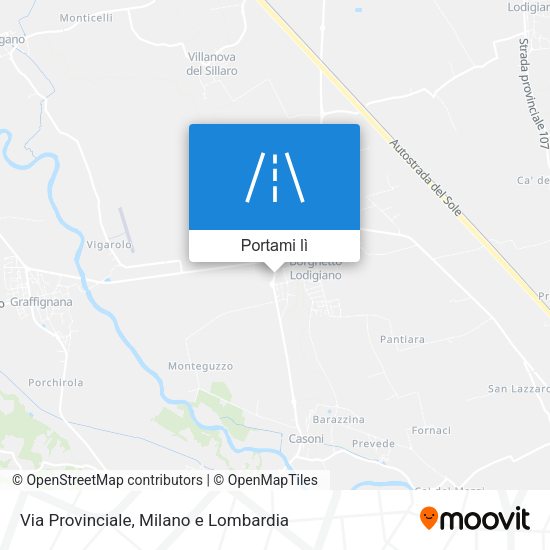 Mappa Via Provinciale