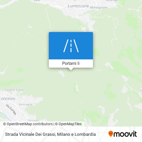 Mappa Strada Vicinale Dei Grassi