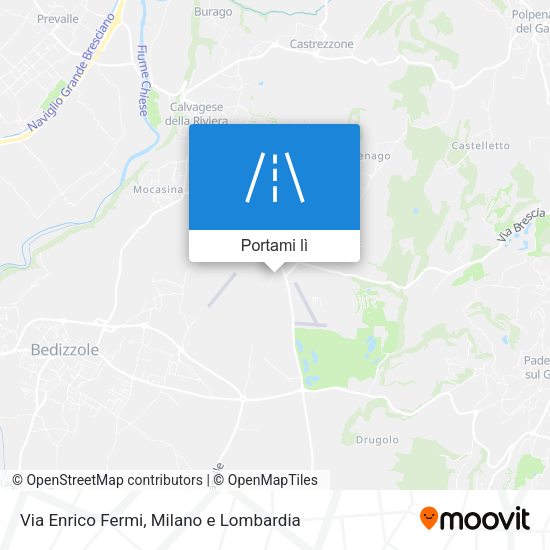 Mappa Via Enrico Fermi