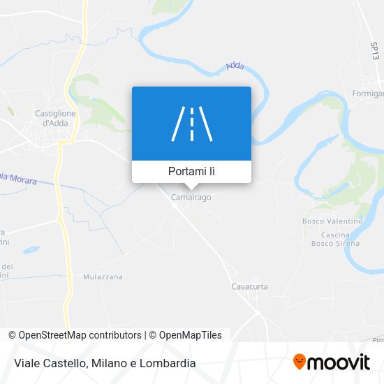 Mappa Viale Castello