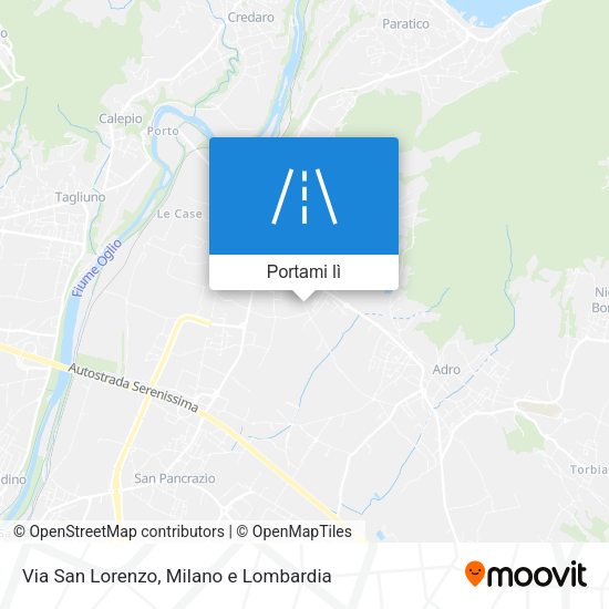 Mappa Via San Lorenzo