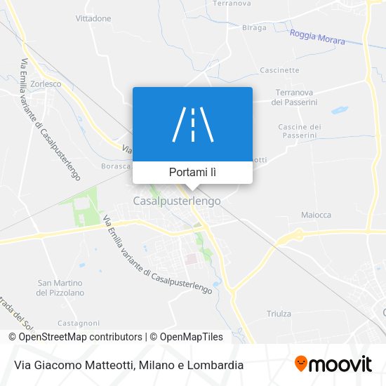 Mappa Via Giacomo Matteotti