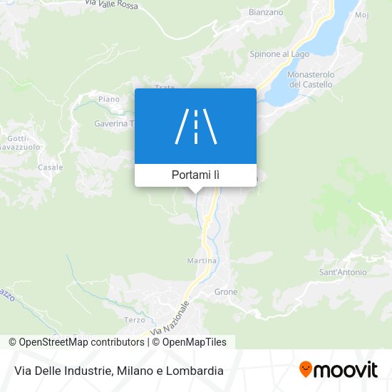 Mappa Via Delle Industrie
