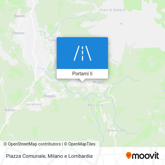 Mappa Piazza Comunale
