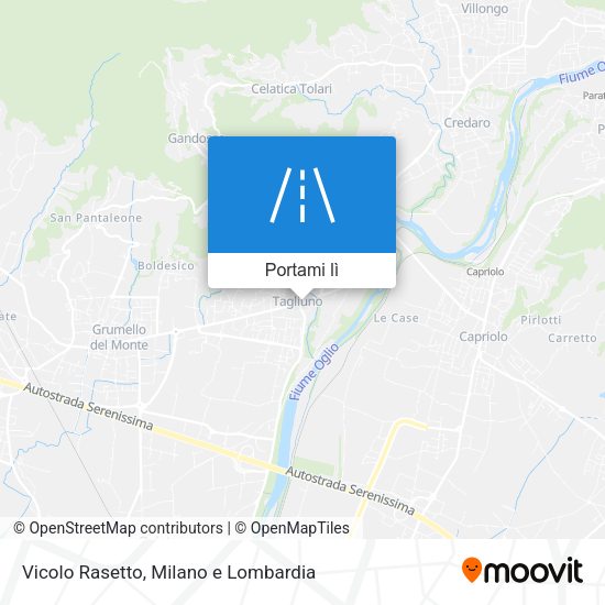 Mappa Vicolo Rasetto
