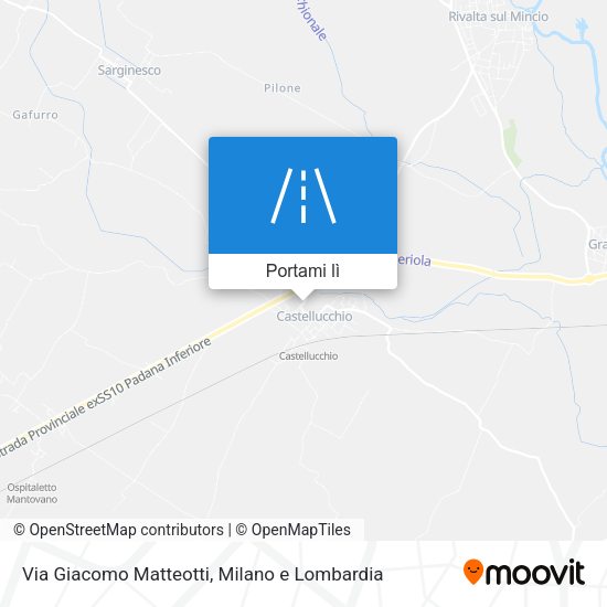 Mappa Via Giacomo Matteotti