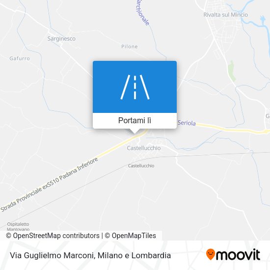 Mappa Via Guglielmo Marconi