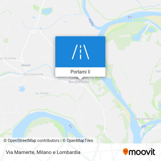 Mappa Via Mamerte