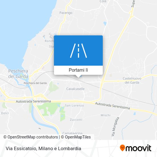 Mappa Via Essicatoio