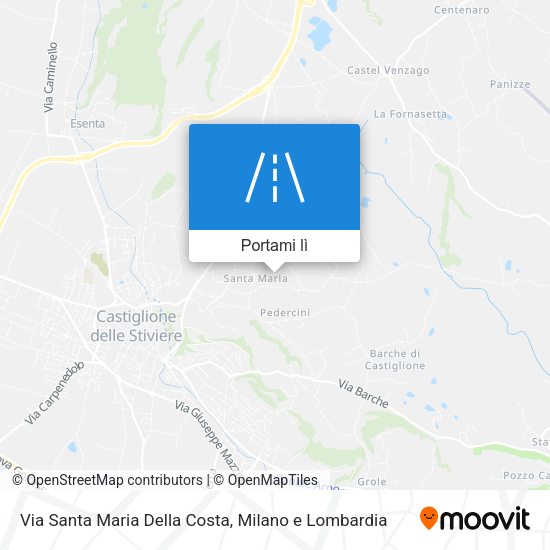 Mappa Via Santa Maria Della Costa