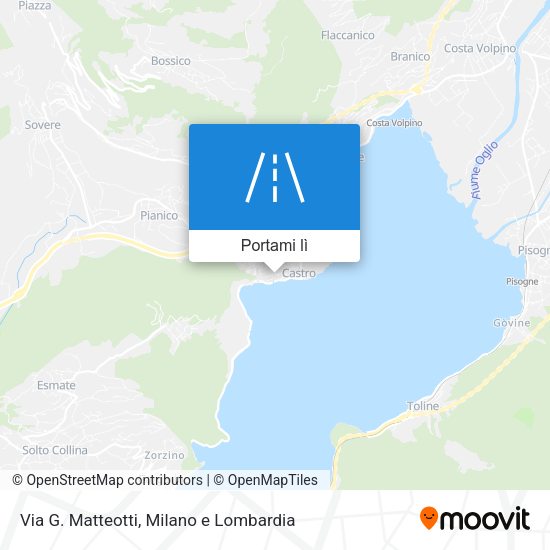 Mappa Via G. Matteotti