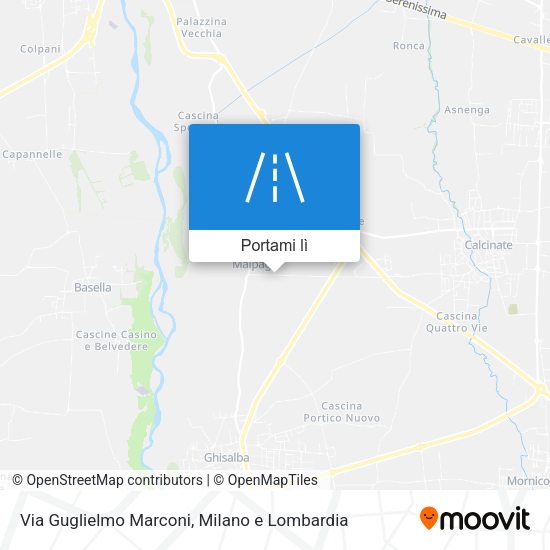 Mappa Via Guglielmo Marconi