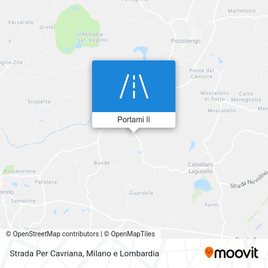 Mappa Strada Per Cavriana