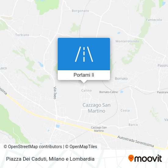 Mappa Piazza Dei Caduti