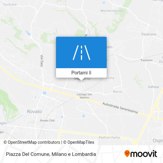 Mappa Piazza Del Comune