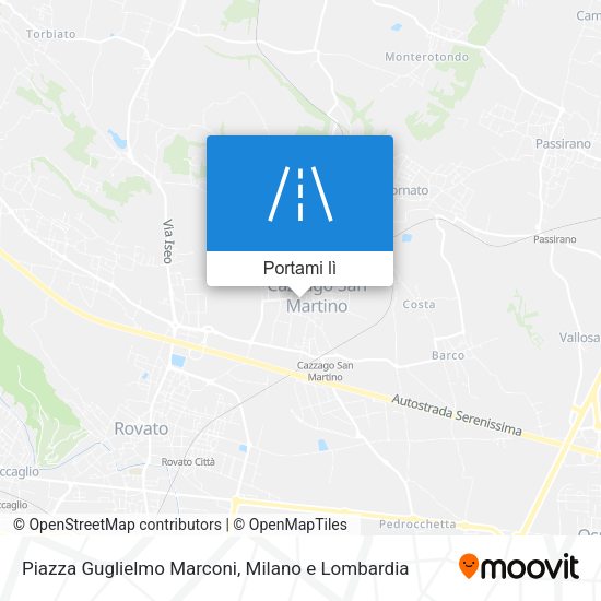 Mappa Piazza Guglielmo Marconi