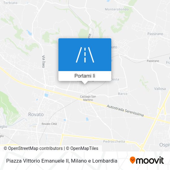 Mappa Piazza Vittorio Emanuele II