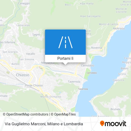 Mappa Via Guglielmo Marconi