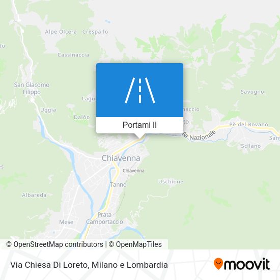 Mappa Via Chiesa Di Loreto