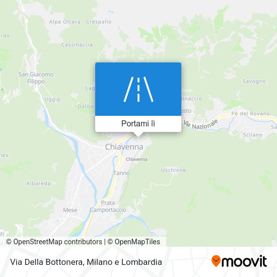 Mappa Via Della Bottonera