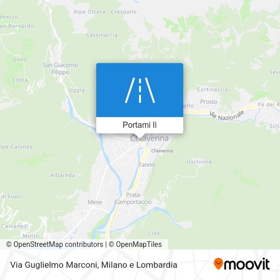 Mappa Via Guglielmo Marconi