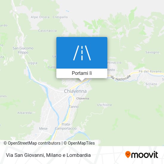Mappa Via San Giovanni