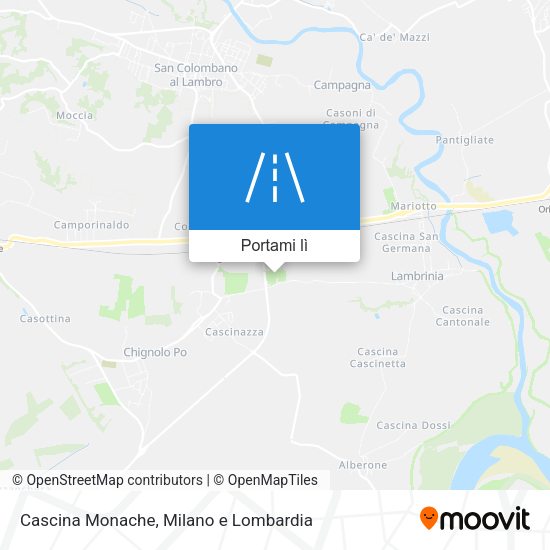 Mappa Cascina Monache