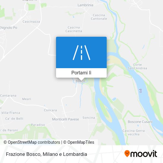 Mappa Frazione Bosco