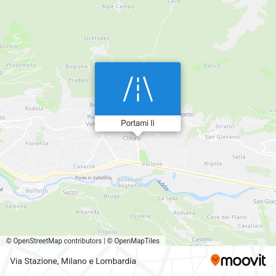 Mappa Via Stazione