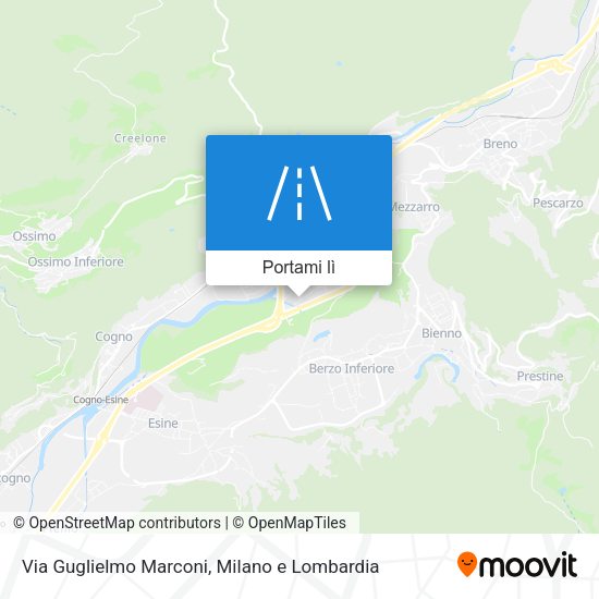 Mappa Via Guglielmo Marconi