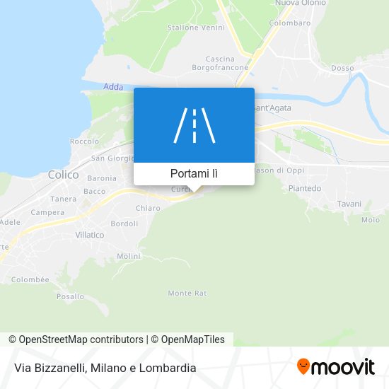 Mappa Via Bizzanelli
