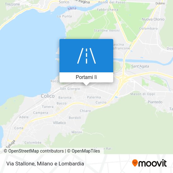 Mappa Via Stallone
