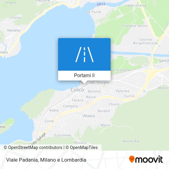 Mappa Viale Padania