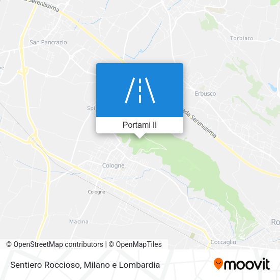 Mappa Sentiero Roccioso