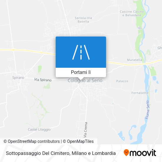 Mappa Sottopassaggio Del Cimitero