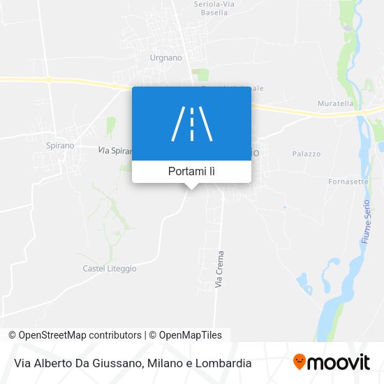 Mappa Via Alberto Da Giussano
