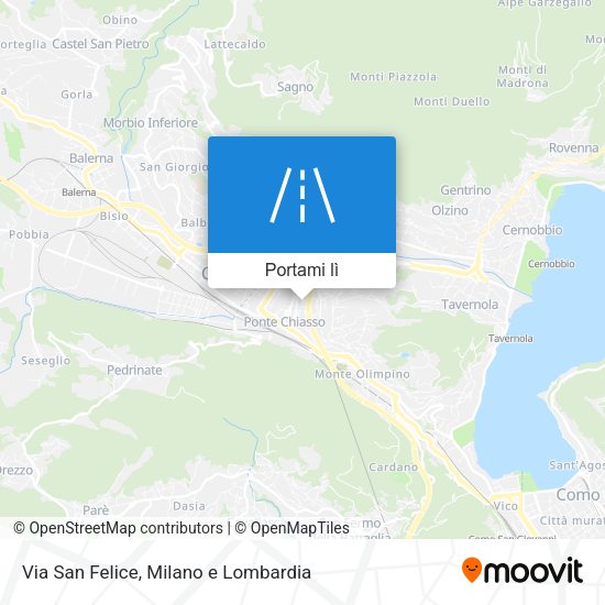 Mappa Via San Felice