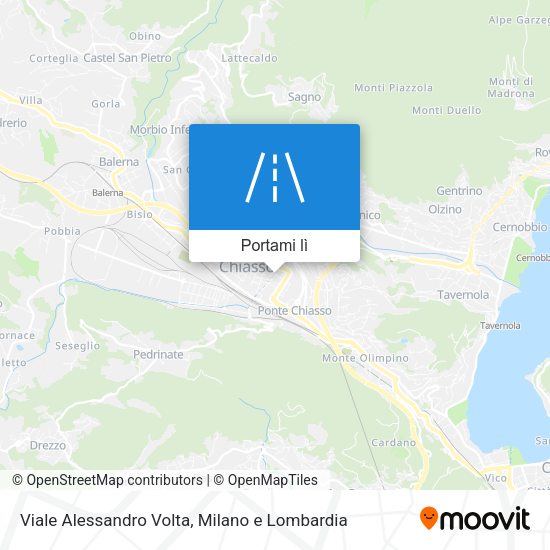 Mappa Viale Alessandro Volta