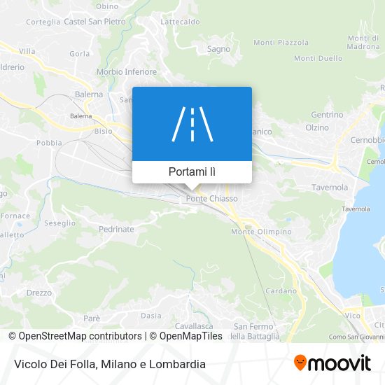 Mappa Vicolo Dei Folla