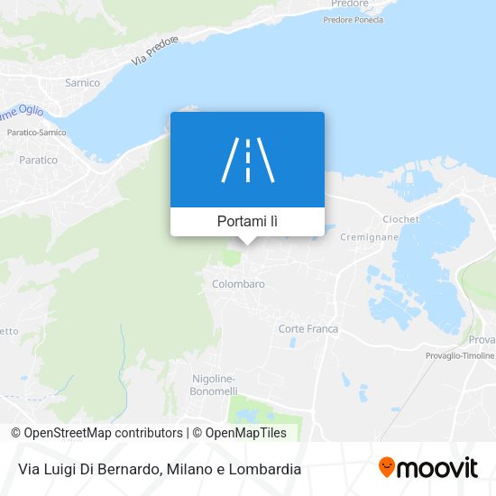 Mappa Via Luigi Di Bernardo