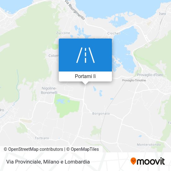 Mappa Via Provinciale