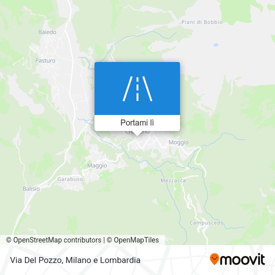 Mappa Via Del Pozzo